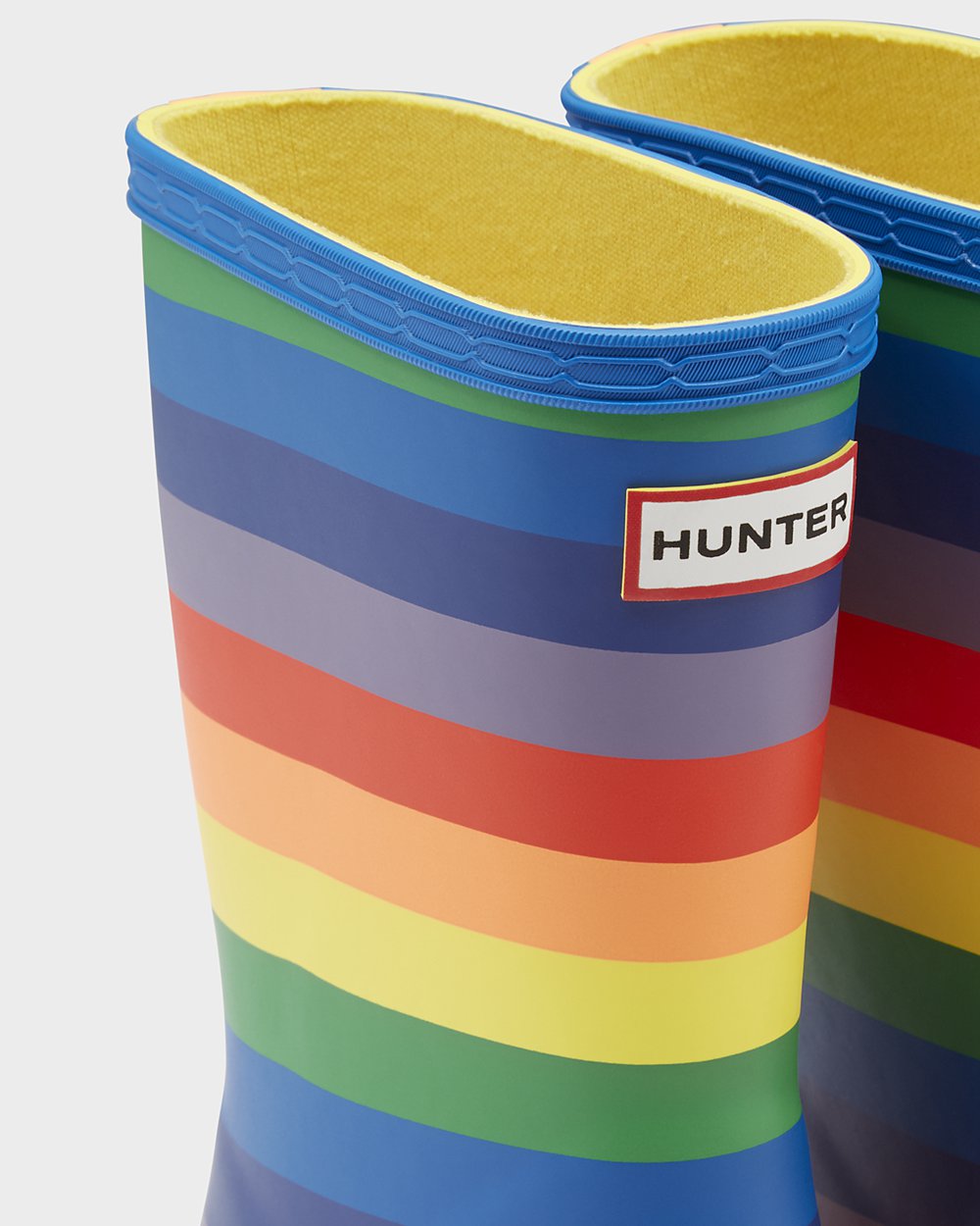 Kids Hunter Original First Classic Rainbow | Rain Boots Multicolor | NZ-31745-ZBUN